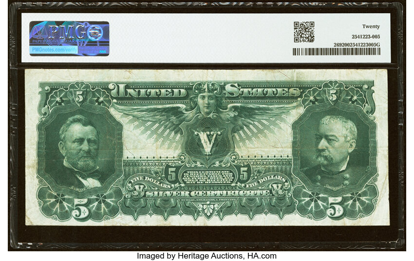 1896 $5  (Fr. 269) thumbnail 19