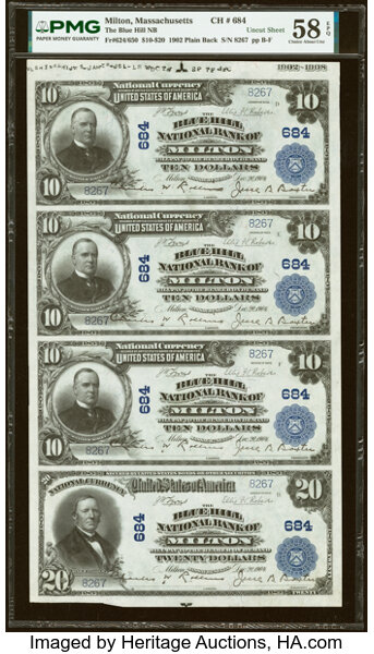 1902 $10  3rd Charter Period, 3rd Issue, Plain Back (Fr. 624) thumbnail 7