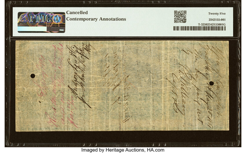 1861 $100  Montgomery (Fr. T3) thumbnail 6