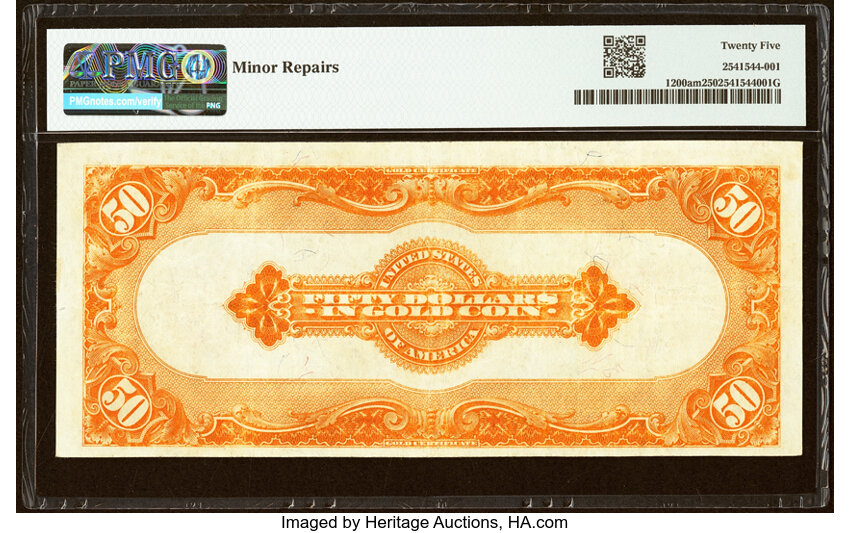 1922 $50  (Fr. 1200a) thumbnail 11