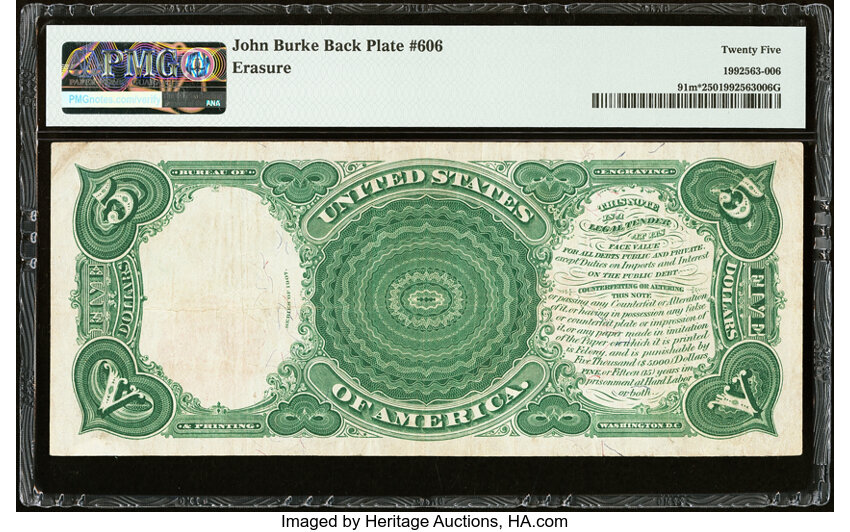 1907 $5  Star Replacement (Fr. 91*) thumbnail 10