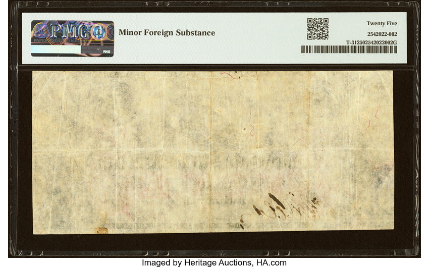 1861 $5  September 2, 1861 (Fr. T31) thumbnail 13