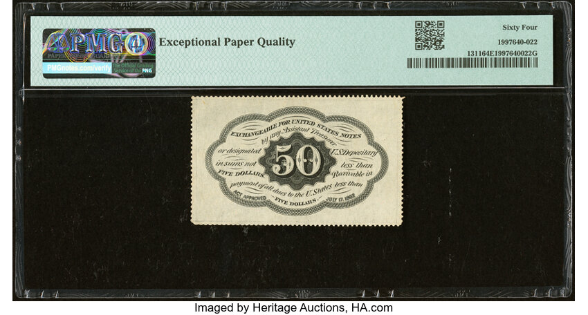  50c Five Stamps Obverse (Fr. 1311) thumbnail 7