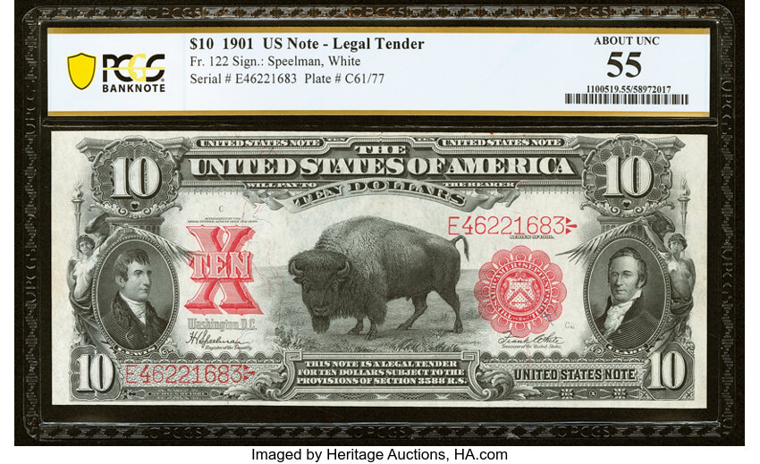 1901 $10  (Fr. 122) thumbnail 6