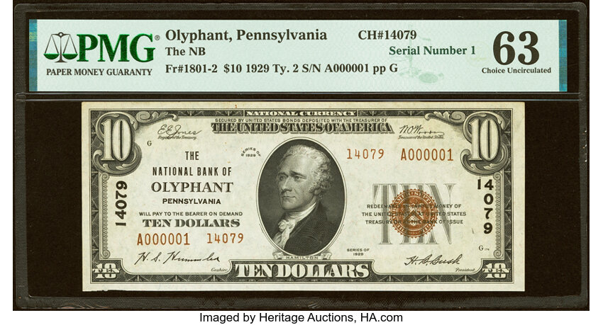 1929 $10  Type 2 (Fr. 1801-2) thumbnail 12