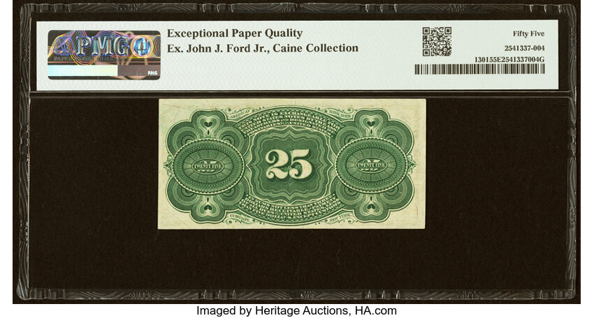  25c Bust of George Washington (Fr. 1301) thumbnail 16