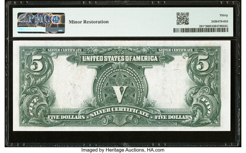 1899 $5  Star Replacement (Fr. 281*) thumbnail 5