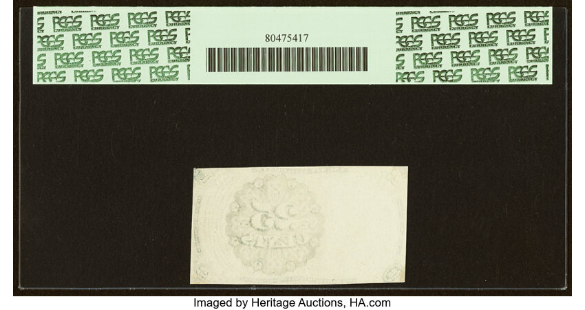  25c Bust of Robert Walker (Fr. 1308) thumbnail 16