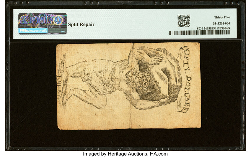 Feb 8, 1779 $50  South Carolina (Fr. SC154) thumbnail 7