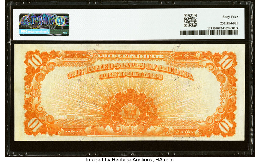 1907 $10  (Fr. 1171) thumbnail 7