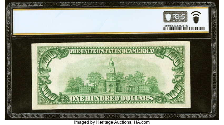1929 $100  Type 2 (Fr. 1804-2) thumbnail 12