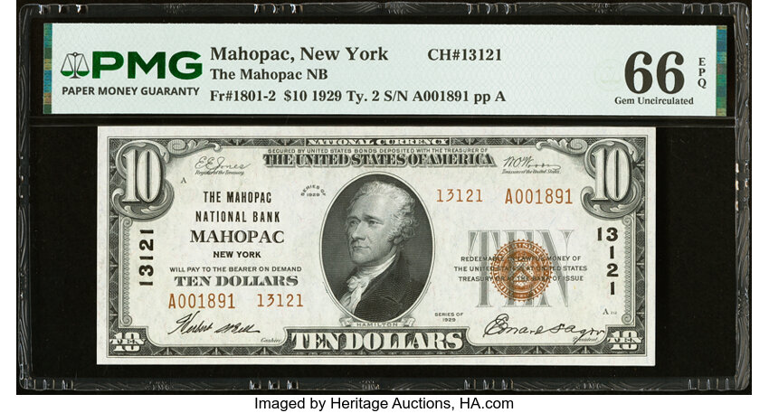 1929 $10  Type 2 (Fr. 1801-2) thumbnail 20