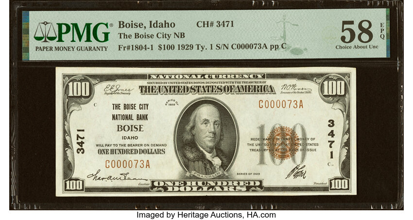 1929 $100  Type 1 (Fr. 1804-1) thumbnail 8
