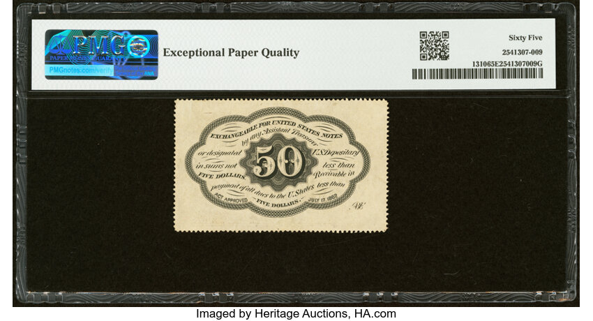  50c Five Stamps Obverse (Fr. 1310) thumbnail 17