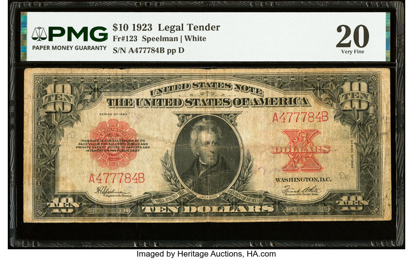 1923 $10  (Fr. 123) thumbnail 7