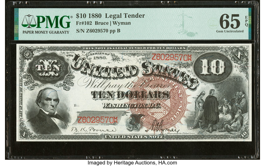 1880 $10  (Fr. 102) thumbnail 3