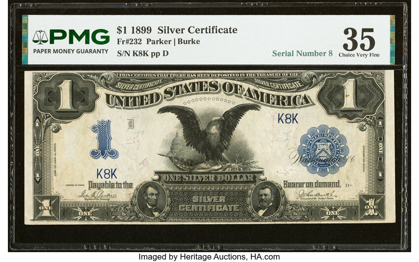 1899 $1  (Fr. 232) thumbnail 2