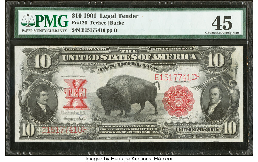 1901 $10  (Fr. 120) thumbnail 3