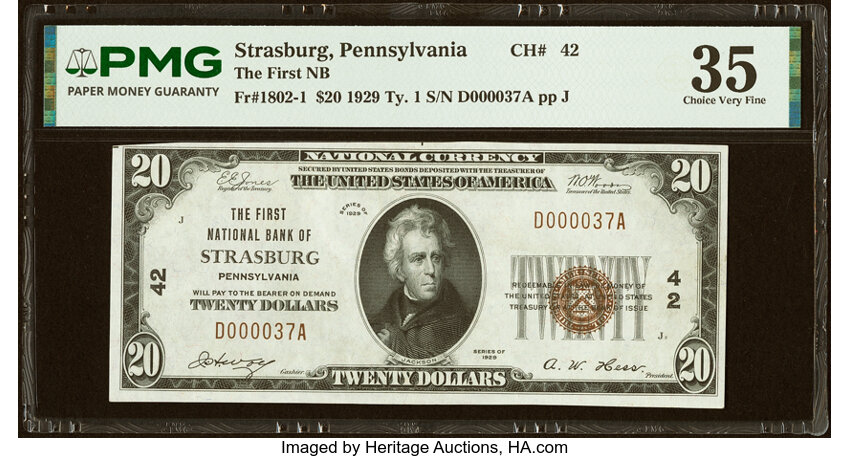 1929 $20  Type 1 (Fr. 1802-1) thumbnail 17