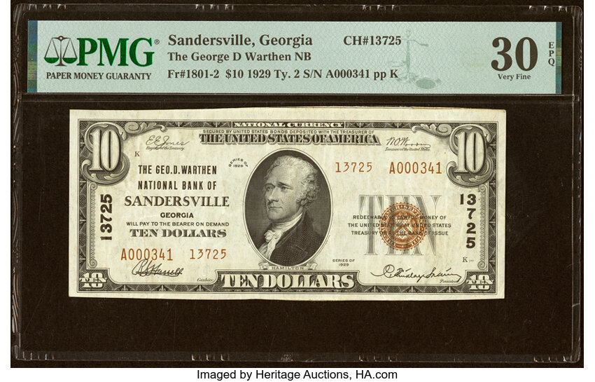 1929 $10  Type 2 (Fr. 1801-2) thumbnail 6