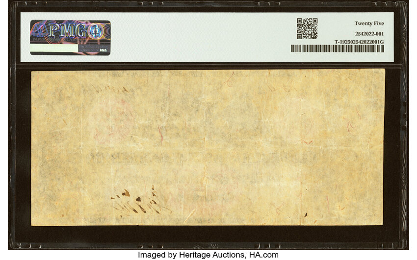 1861 $20  September 2, 1861 (Fr. T19) thumbnail 8