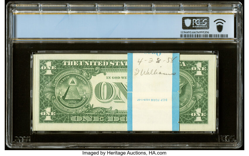 1957 $1  Star Replacement (Fr. 1619*) thumbnail 9