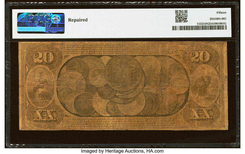 1870 $20  San Francisco (Fr. 1152) thumbnail 4