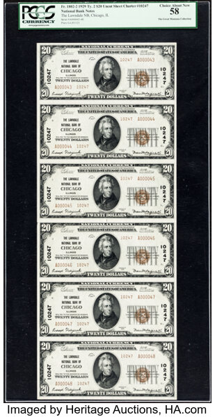 1929 $20  Type 2 (Fr. 1802-2) thumbnail 10