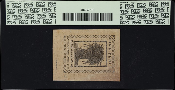 May 1, 1777 9d Delaware (Fr. DE84) thumbnail 5