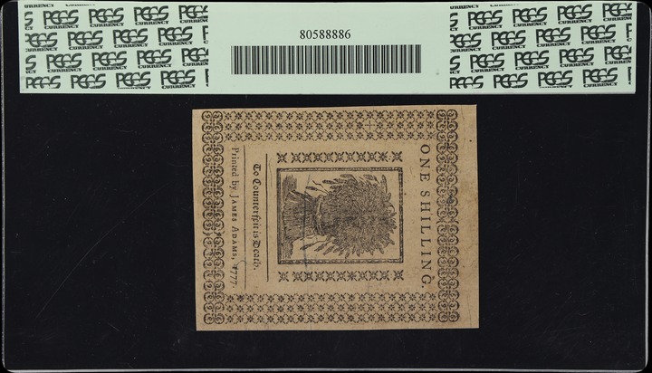 May 1, 1777 1s Delaware (Fr. DE85) thumbnail 8