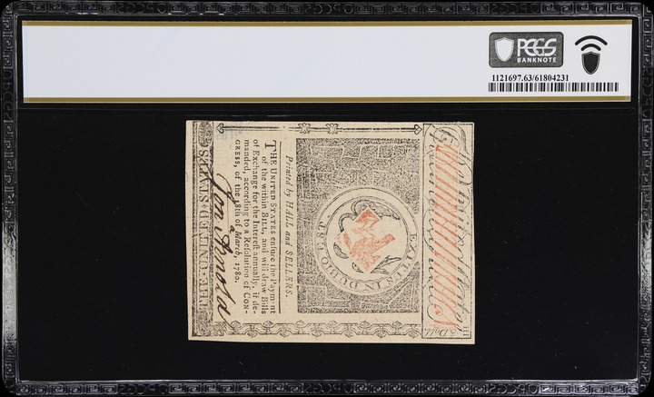 Jul 2, 1780 $3  Rhode Island (Fr. RI284) thumbnail 12