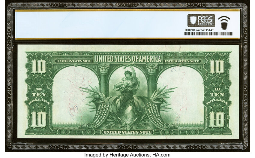 1901 $10  (Fr. 118) thumbnail 5