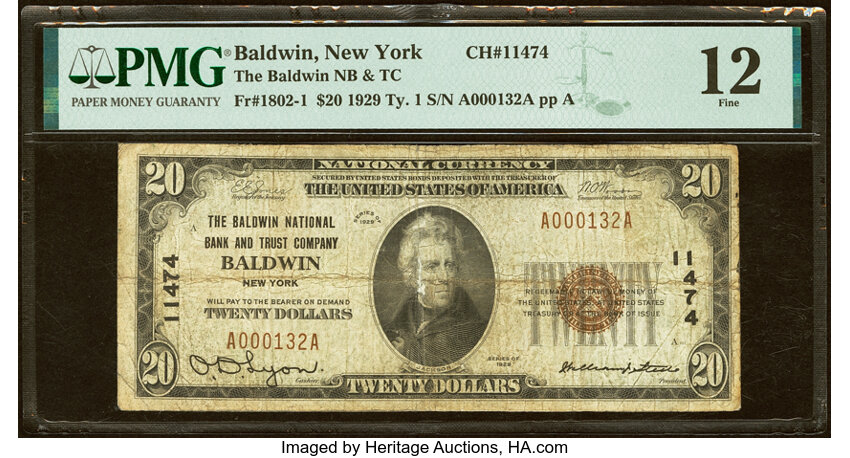 1929 $20  Type 1 (Fr. 1802-1) thumbnail 10