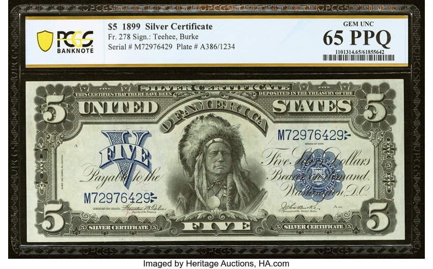 1899 $5  (Fr. 278) thumbnail 2