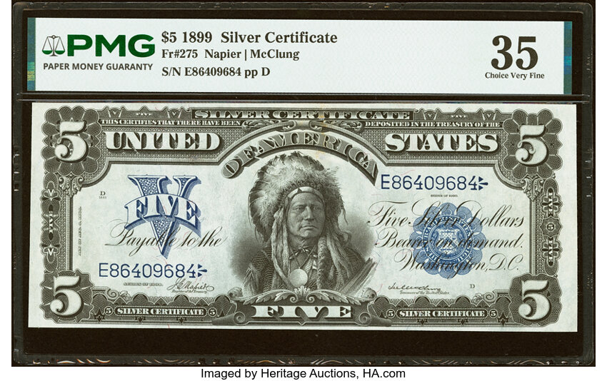 1899 $5  (Fr. 275) thumbnail 7