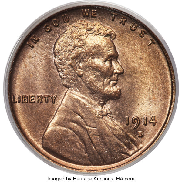 1914-D 1c MS RB thumbnail 2