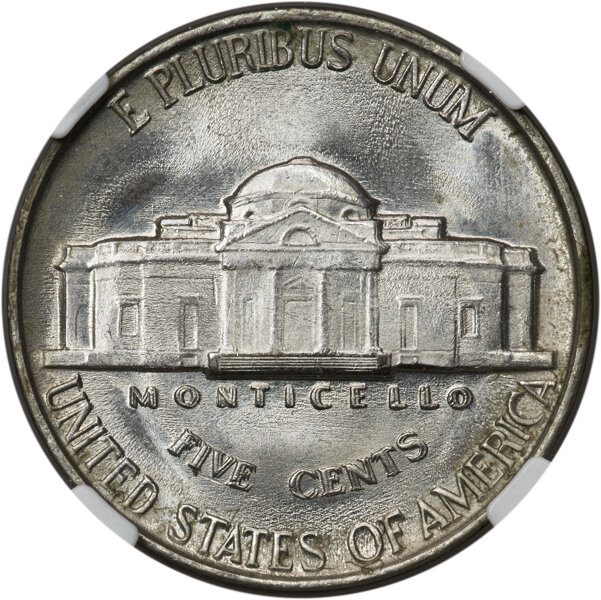 1939 5c Reverse of 1940, Doubled Die Reverse, FS-801 MS FS thumbnail 3