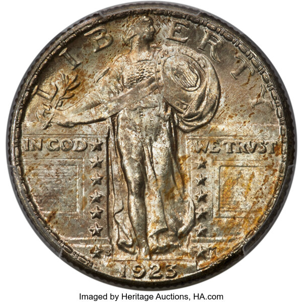 1923-S 25c MS thumbnail 2
