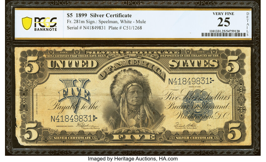 1899 $5  (Fr. 281) thumbnail 3