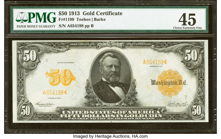 1913 $50  (Fr. 1199) thumbnail 5
