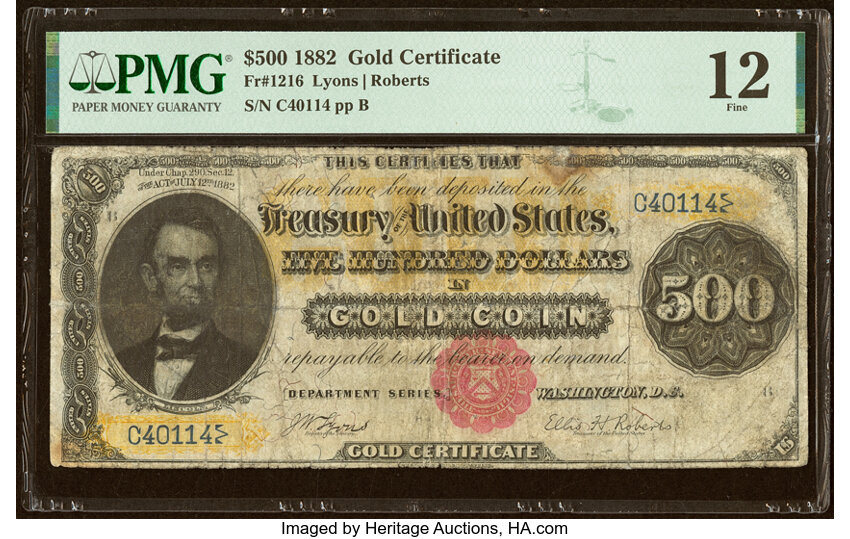1882 $500  (Fr. 1216) thumbnail 2