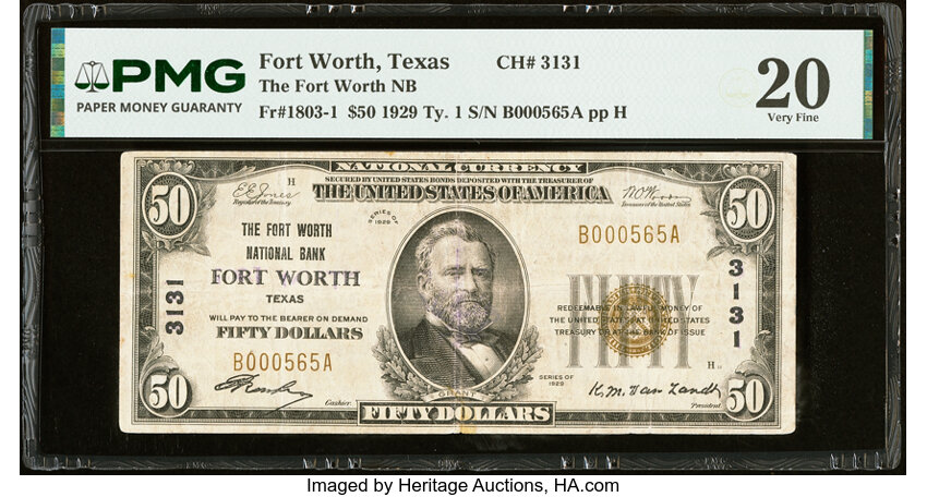 1929 $50  Type 1 (Fr. 1803-1) thumbnail 5
