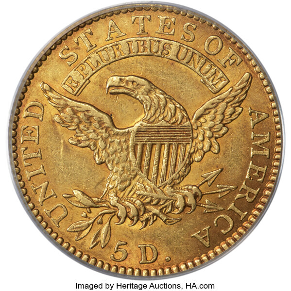 1818 $5  STATESOF, BD-2 MS thumbnail 8