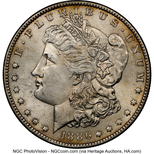 1886-O $1  Clashed Rev. BER, Multiple, VAM-1A2 MS thumbnail 9
