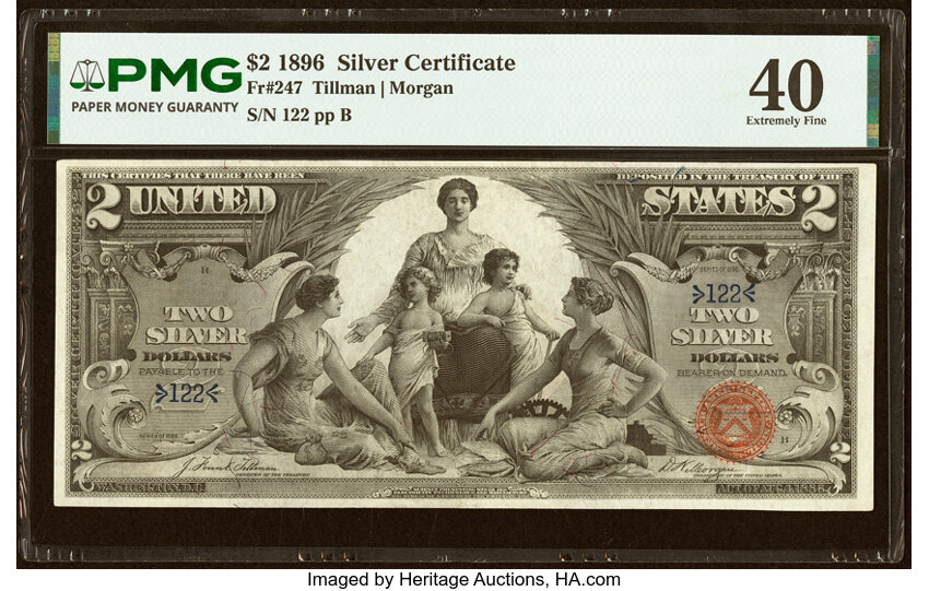 1896 $2  (Fr. 247) thumbnail 5