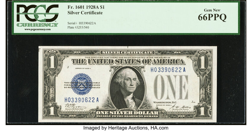 1928A $1  (Fr. 1601) thumbnail 2
