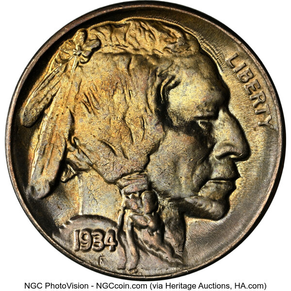 1934-D 5c MS thumbnail 3