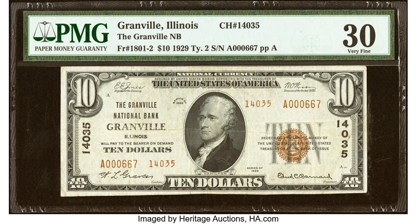 1929 $10  Type 2 (Fr. 1801-2) thumbnail 5