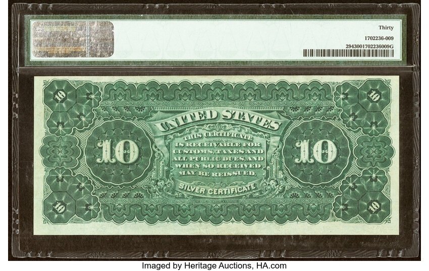 1886 $10  (Fr. 294) thumbnail 5