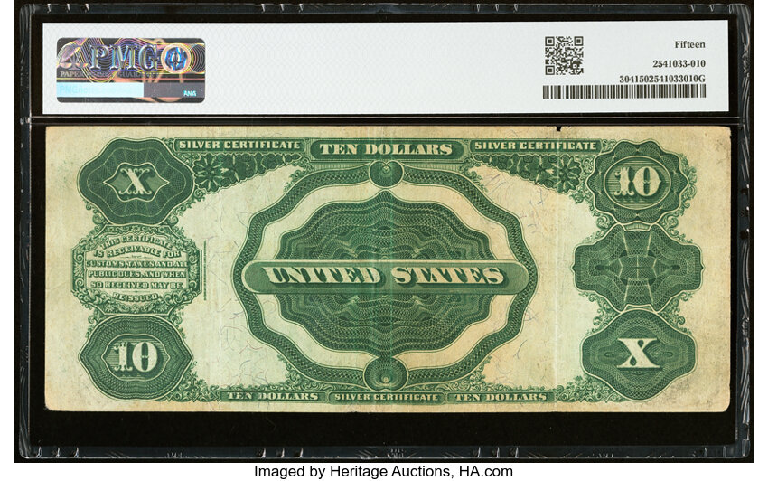 1908 $10  (Fr. 304) thumbnail 7